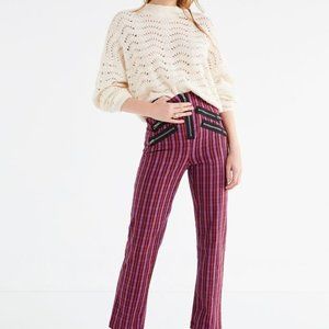 Malorie High- Rise Zipper Pant with tag